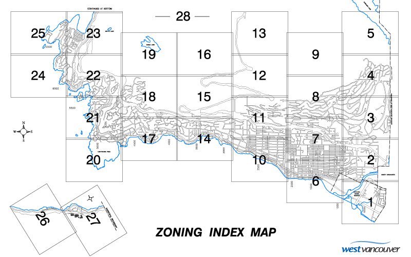 Zoning Map Index