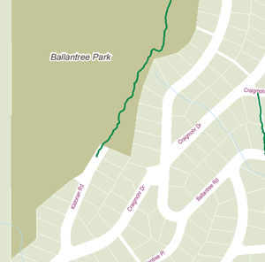 Ballantree Park and Trail Access