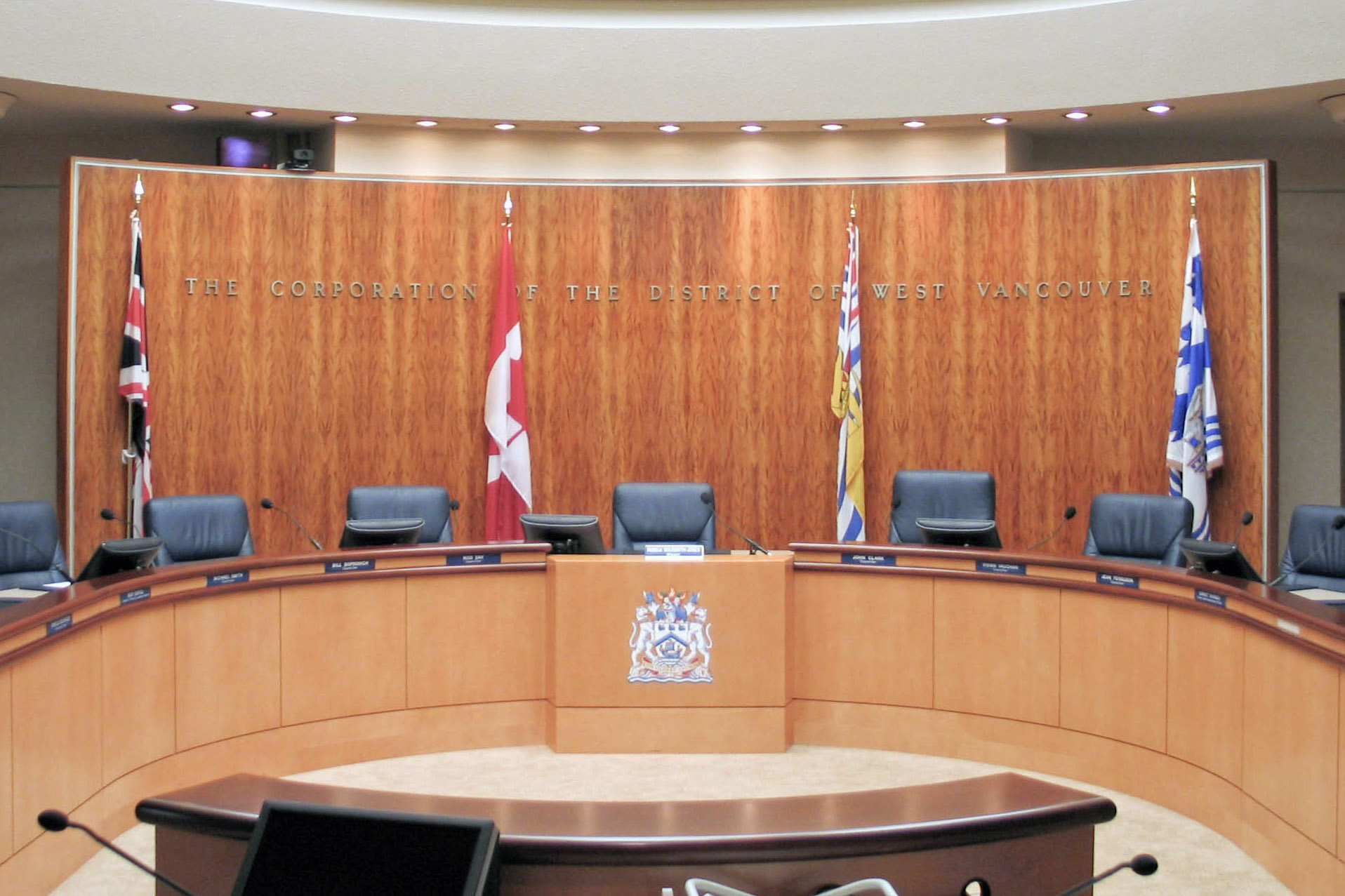 Council meeting room