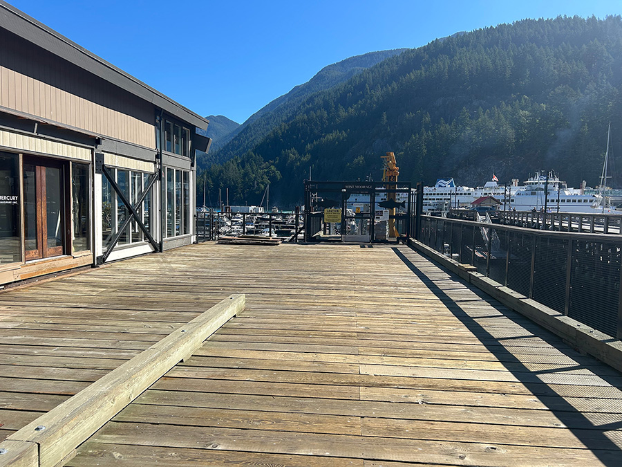 Horseshoe Bay Boathouse East Deck