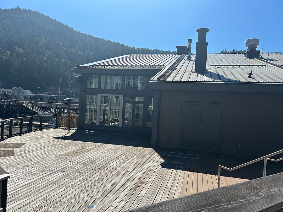 Horseshoe Bay Boathouse West Deck