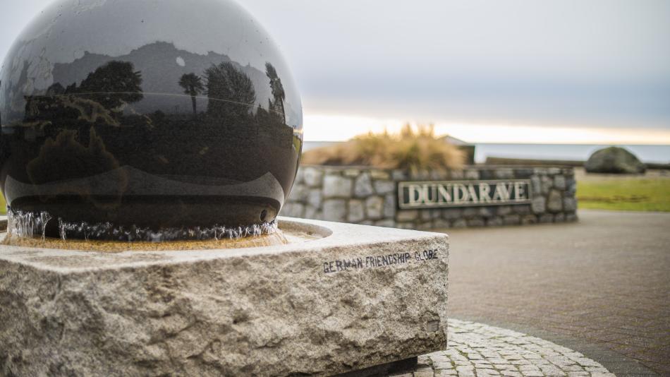 public art - German Friendship Globe